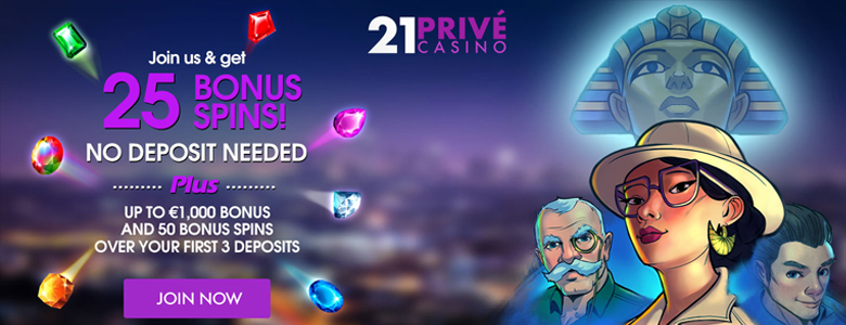 21 prive casino no deposit